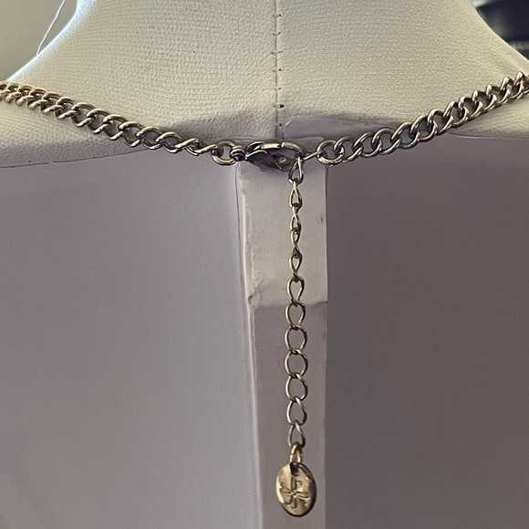 Gold Tone Starfish Shell Necklace MOP Blue Pink Chips Rhinestones Faux Pearls - Picture 5 of 6